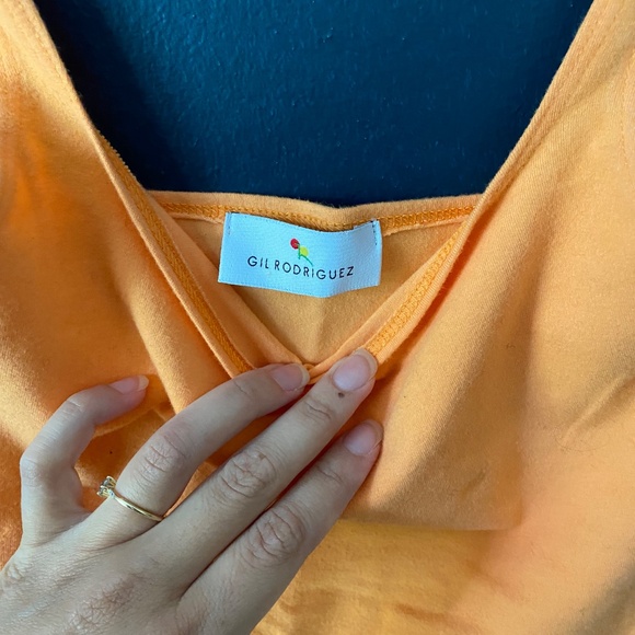 Gil Rodriguez Matisse Tank Top - Creamsicle - Picture 4 of 4